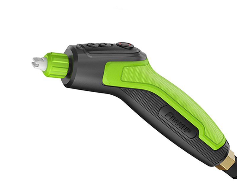 Remote-controlled spray gun